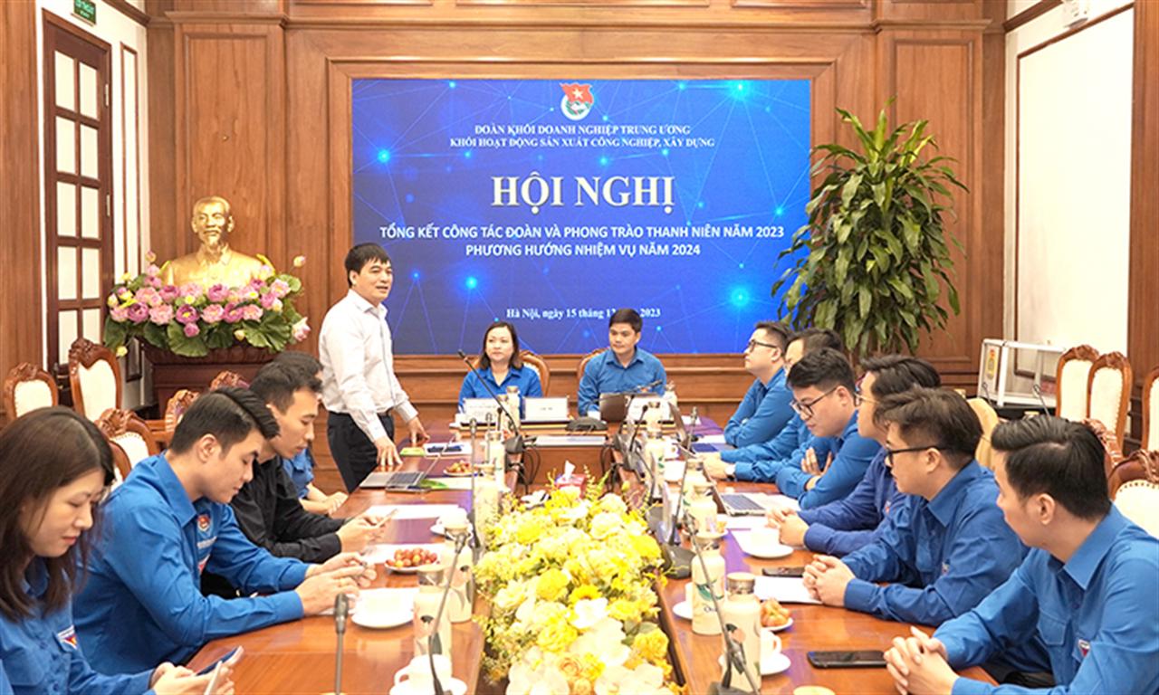 Đoàn Khối Hoạt động Sản xuất Công nghiệp, Xây dựng Tổng kết công tác năm 2023