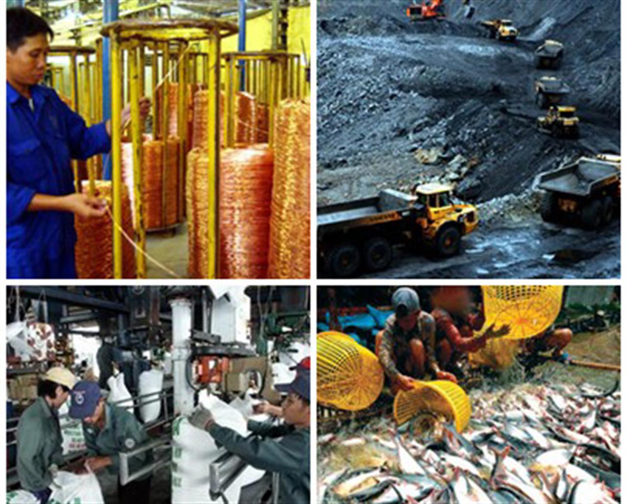 Sản xuất công nghiệp tháng 2: Sụt giảm một số ngành