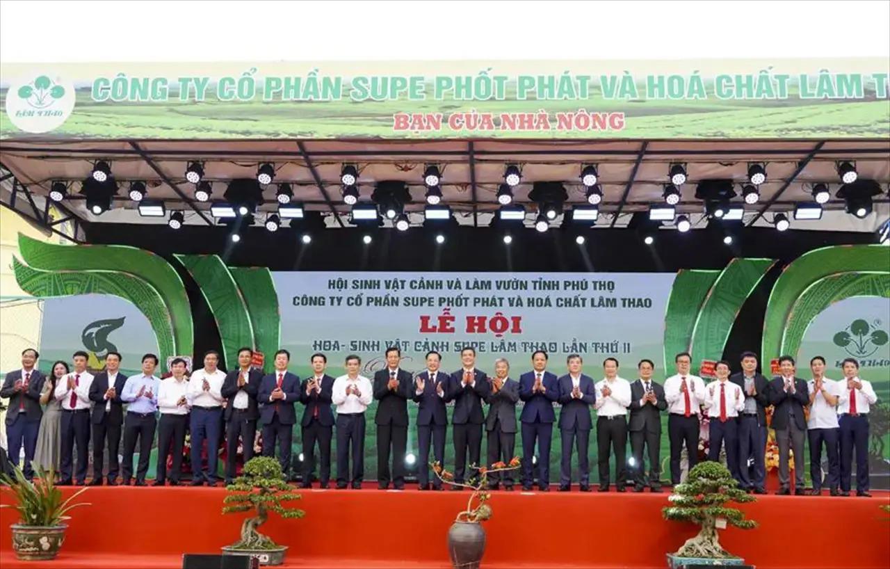 Supe Lam Thao Opens the 2nd Flower and Ornamental Creatures Festival, Spreading Green Solutions in Agriculture