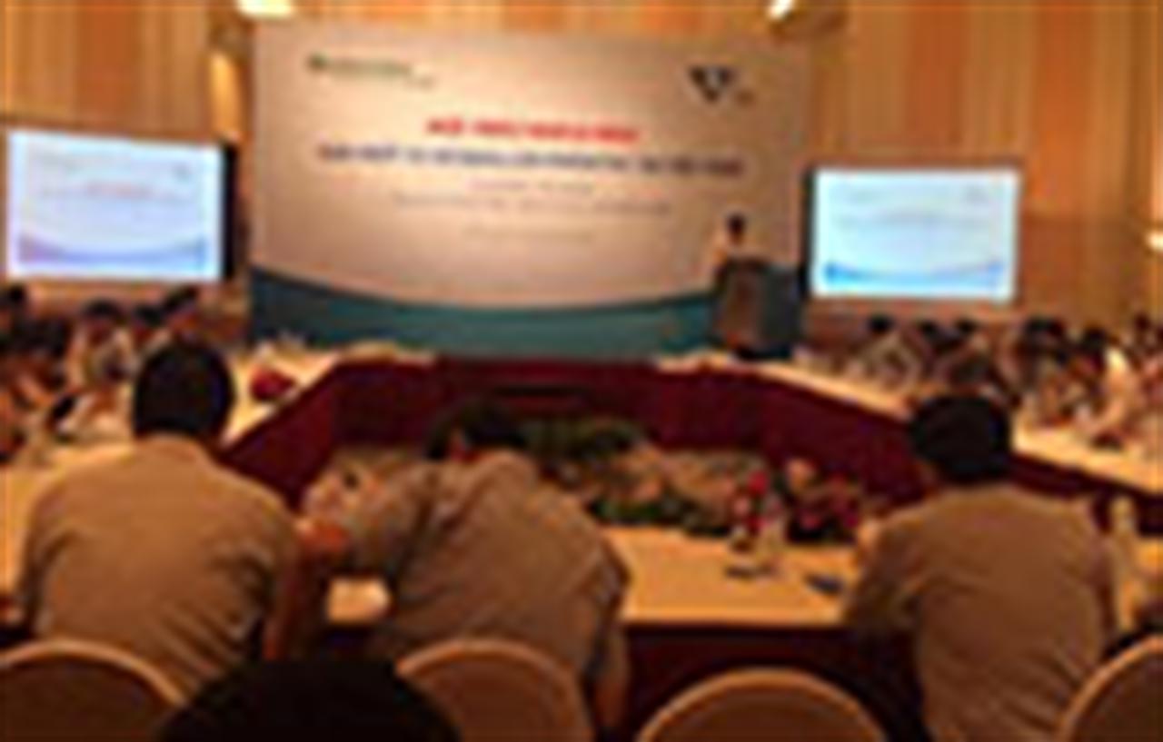 Hội thảo khoa học về sản xuất và sử dụng sản phẩm PAC tại Việt Nam