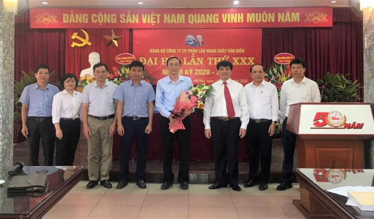 Đại hội Đảng bộ Công ty CP Phân lân nung chảy Văn Điển lần thứ 30, nhiệm kỳ 2020-2025