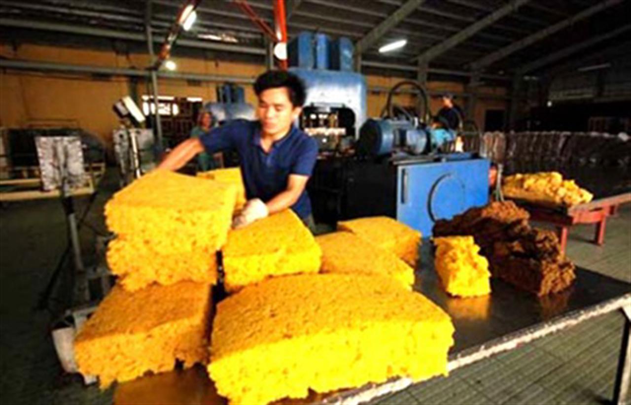 Giá cao su thế giới cao nhất trong 2 tuần