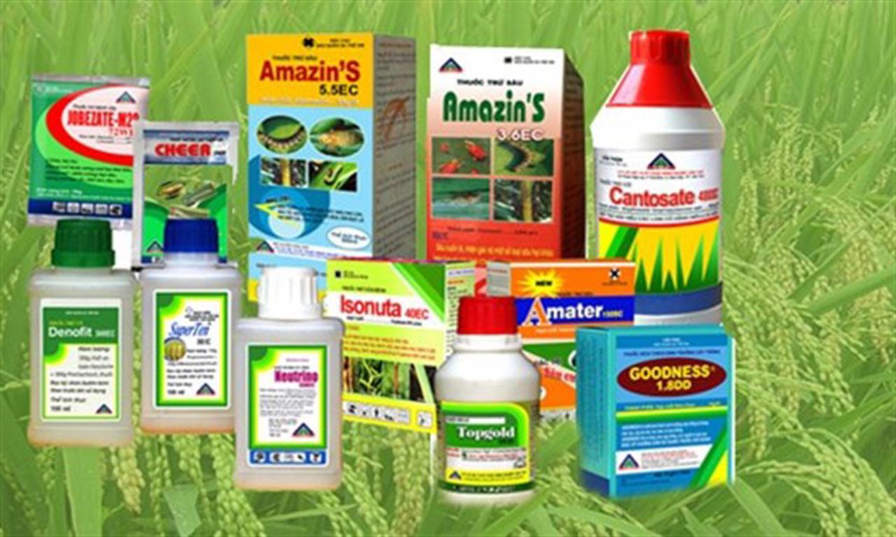 Nhập khẩu thuốc trừ sâu tháng 1/2023 sụt giảm mạnh